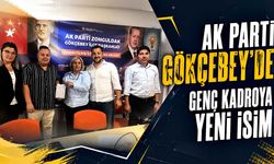 AK Parti Gökçebey'de genç kadroya yeni isim