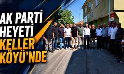AK Parti heyeti Keller Köyü’nde