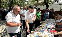 Kadınlar ilçenin coğrafi işaretli pirincinden en lezzetli pilavı yapmak için yarıştı