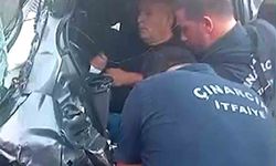Yalova’da pikap ile hafif ticari araç kafa kafaya çarpıştı: 3 yaralı