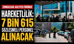 Zonguldak Adliyesi önünde hareketlilik: 7 bin 615 sözleşmeli personel alımı için başvurular başladı