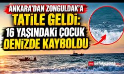 Tur ile gelip denize giren 16 yaşındaki çocuk kayboldu: Son anları kamerada