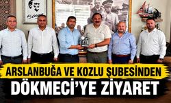 Arslanbuğa ve Kozlu Şubesinden Dökmeci’ye ziyaret