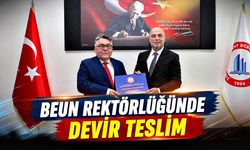 BEUN Rektörlüğünde devir teslim