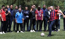 Bakan Işıkhan, Bolu kampındaki Mardin 1969 Spor’u ziyaret etti