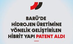 BARÜ hidrojen üretimine yönelik geliştirilen hibrit yapının patentini aldı