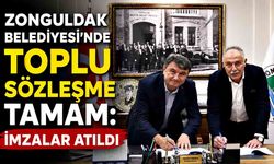 Zonguldak Belediyesi’nde toplu sözleşme tamam: İmzalar atıldı
