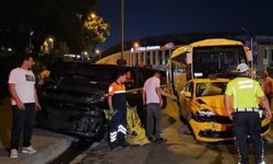Beyoğlu'nda 8 araçlı zincirleme kaza: 5 kişi yaralandı