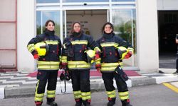 Bolu’nun ilk kadın itfaiyecileri göreve başladı