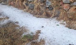 Bozkır’da sağanak ve dolu etkili oldu