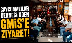 Çaycumalılar Derneği’nden GMİS’e ziyaret
