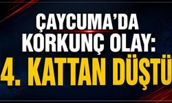 Çaycuma’da korkunç olay: 4. kattan düştü