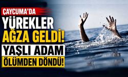 Çaycuma'da yürekler ağza geldi: Yaşlı adam ölümden döndü!