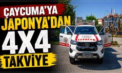 Çaycuma’ya Japonya’dan 4X4 takviye