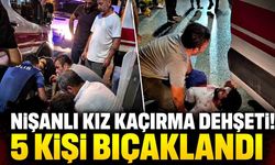 Nişanlı kızı kaçırma iddiası sonrası sokak savaş alanına döndü