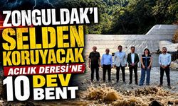 Zonguldak’ı Selden Koruyacak! Acılık Deresi’ne 10 Dev Bent