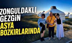 Zonguldaklı gezgin Asya bozkırlarında