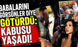 Babalarını görsünler diye götürdü: kabusu yaşadı!