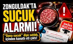 Zonguldak’ta Sucuk Alarmı! “Dana Sucuk” Diye Satıldı, İçinden Kanatlı Eti Çıktı!