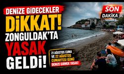 Zonguldak’ta denize girmek yasaklandı! Bu tarihlere dikkat!