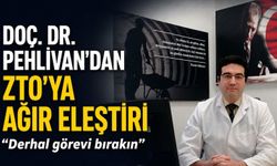 Doç. Dr. Pehlivan’dan ZTO’ya Ağır Eleştiri “Derhal Görevi Bırakın”