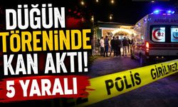 Düğün töreninde kavga: 5 yaralı