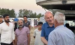Belediye başkanı ve kaymakam, fındık işçileriyle buluştu