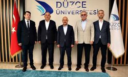 Düzce TSO’dan Rektör Sözbir’e hayırlı olsun ziyareti