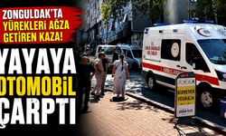 Ereğli’de yolun karşısına geçmek isteyen yayaya araç çarptı: 1 yaralı