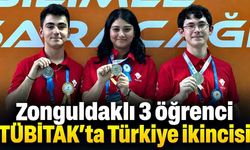 Zonguldaklı lise öğrencilerinden Türkiye ikinciliği