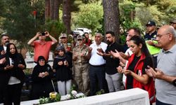 Şehit Başçavuş Ferhat Gedik mezarı başında anıldı
