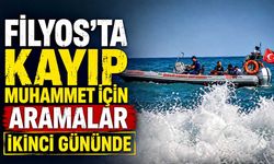 Filyos’ta kayıp Muhammet için aramalar ikinci gününde
