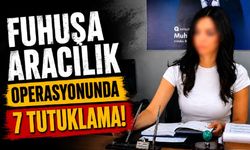 Fuhuşa aracılık operasyonunda 7 tutuklama