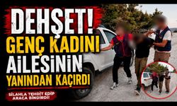 Silahlı zorla kız kaçıran şüpheli ormanlık alanda yakalandı