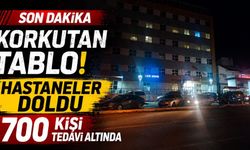 Bir ilçeyi sarsan salgın şüphesi: 700’den fazla kişi hastaneye başvurdu