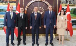 HSK üyesi Sait Özdemir, Vali Çağatay ile görüştü