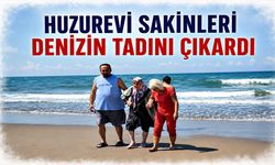 Huzurevi sakinleri denizin tadını çıkardı