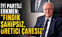 İYİ Partili Erkmen:"Fındık Sahipsiz, Üretici Çaresiz"