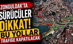 Zonguldak’ta sürücüler dikkat! Bu yollar trafiğe kapatılacak