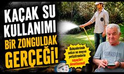 Kaçak su kullanımı bir Zonguldak gerçeği