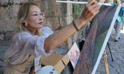Kapadokya'yı fırçalarıyla tuvale taşıdılar