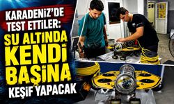 Karadeniz’de test ettiler: Su altında kendi başına keşif yapacak