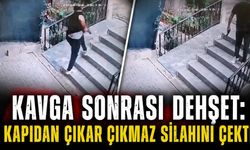 Kavga sonrası dehşet: Kapıdan çıkar çıkmaz silahını çekti