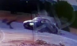Motosiklet sürücüsünün öldüğü kazanın görüntüleri ortaya çıktı