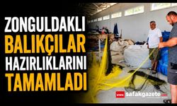 Zonguldaklı balıkçıların yeni sezon öncesi hazırlıklarını tamamladı