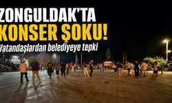 Zonguldak’ta konser iptaline tepki: Vatandaşlar alanda kaldı