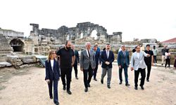 Konuralp Antik Kenti’nde tarihi miras için çalışmalar sürüyor