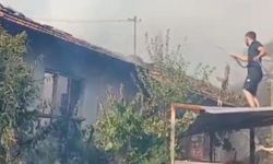 Kütahya'da ev yangını: Tek katlı ev küle döndü