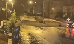 Kuvvetli sağanak ilçede su baskınlarına sebep oldu