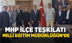 MHP İlçe Teşkilatından İlçe Milli Eğitim Müdürlüğüne ziyaret